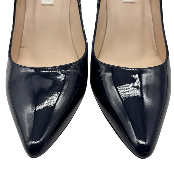 LK Bennett London Patent Leather Pumps Heels EU 37 US 6.5/7 - Picture 7 of 12